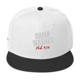 Brain Washed Snapback Hat