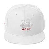 Brain Washed Snapback Hat