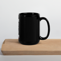 Joy and Hope - Black Glossy Mug