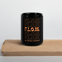 New FLOW - Black Glossy Mug