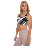 BRNDD Logo Padded Sports Bra All Over print2