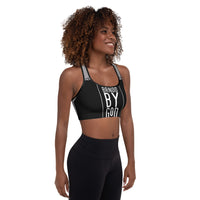 BRNDD Logo Padded Sports Bra All over print