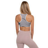 BRNDD Logo Padded Sports Bra All Over print2