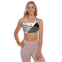 BRNDD Logo Padded Sports Bra All Over print2