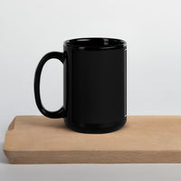 BRNDD Logo -  Black Glossy Mug