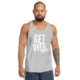 GetOverYourself wht Unisex Tank Top