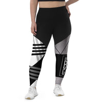 BRNDD Logo Sports Leggings All over Print2