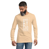 BRNDD Logo wht Unisex Long Sleeve Tee