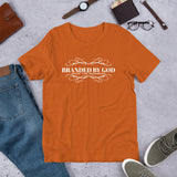 Branded by God Script2 Short-Sleeve Unisex T-Shirt