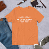 Branded by God Script2 Short-Sleeve Unisex T-Shirt