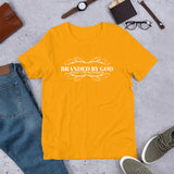 Branded by God Script2 Short-Sleeve Unisex T-Shirt