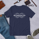 Branded by God Script2 Short-Sleeve Unisex T-Shirt