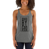 BRNDD Logo blk Women's Racerback Tank