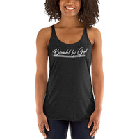 Branded by God Script1 Women's Racerback Tank