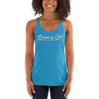 Branded by God Script1 Women's Racerback Tank