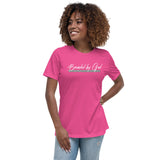 Branded by God script Women's Relaxed T-Shirt