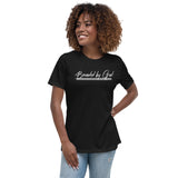 Branded by God script Women's Relaxed T-Shirt