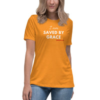 I AM Saved by Grace Women's Relaxed T-Shirt