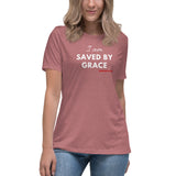 I AM Saved by Grace Women's Relaxed T-Shirt