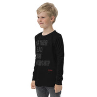 Classic FLOW blk Youth long sleeve tee