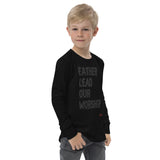 Classic FLOW blk Youth long sleeve tee